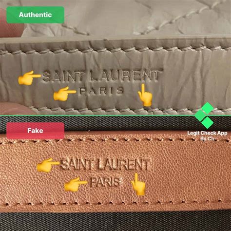 ysl niki fake vs real|ysl niki serial number.